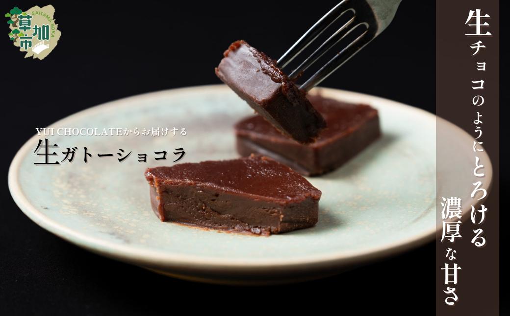 
            【YUI WORK】 生ガトーショコラ  1本(300g)｜埼玉県 草加市 チョコ ケーキ デザート  スイーツ ガトーショコラ きふと 思いやり型返礼品 福祉 福祉施設 チョコ お菓子 プレゼント おうちカフェ カフェ ガトーショコラ おいしい 生ガトーショコラ 冷蔵
          