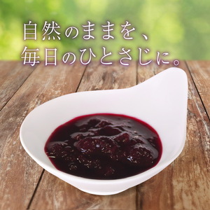 北海道産ブルーベリーソース（188g×4本）　ノーザンハイブッシュ系品種　国産　人気　フルーツ　果物　くだもの　スイーツ　加工品　ポリフェノール