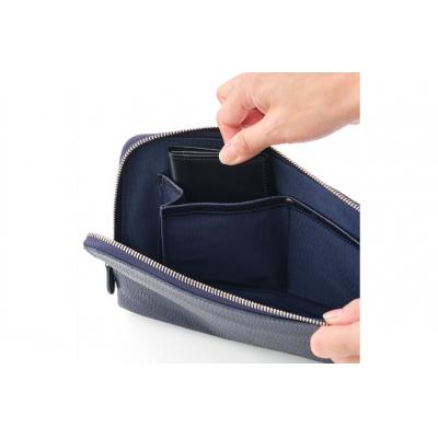 ふるさと納税 砂川市 SOMES クラッチ バッグ ギャロップ (ネイビー) GL-07 [12260574] |  | 02