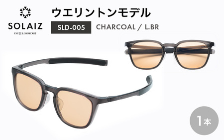 サングラス SOLAIZ UVカット サングラス SLD-005 CHARCOAL/L.BR [C-17206_05]