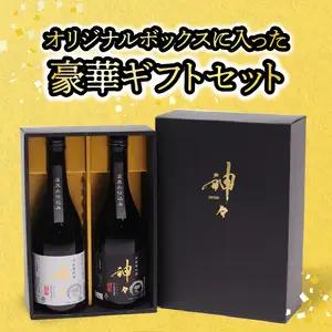 神々 芋焼酎20度・25度　2本セット　温泉水で作ったお酒 H03005