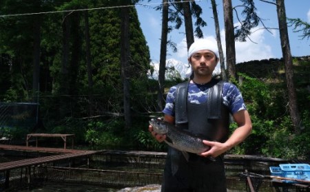 信州　淡水サーモン フィレ 450g  冷凍