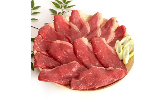 
            【訳アリ】 あか牛 すきやき ・ しゃぶしゃぶ用 約600g 3〜4人前 【くまもと食彩の力】 [AYAN027]
          