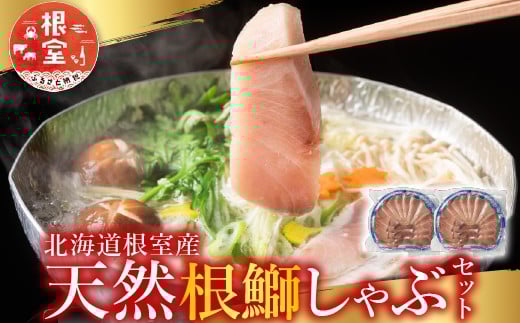 A-42126 【12/31決済分まで1月中配送】  【北海道根室産】天然根鰤しゃぶセット