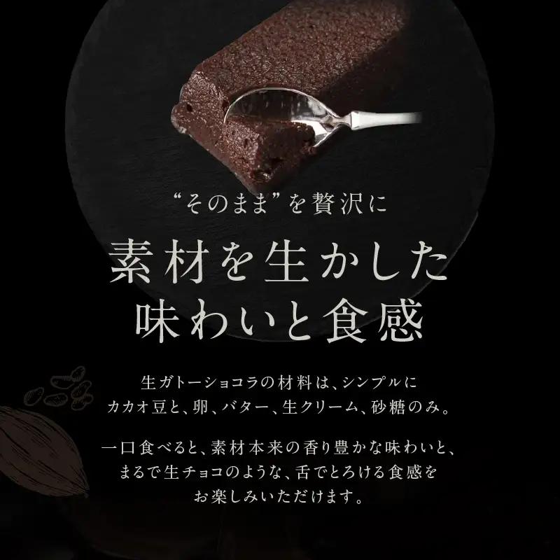 チョコレート専門店 MAGIE DU CHOCOLAT 至極の生ガトーショコラ スイーツ チョコレート 焼き菓子 ギフト_0010-003-se4