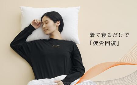 【ブラックSサイズ】SIXPAD Recovery Wear Sleep Top