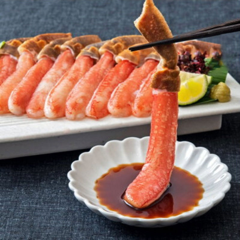 【選べる出荷日】かにしゃぶ 生 ズワイガニ 棒肉 500g (20～25