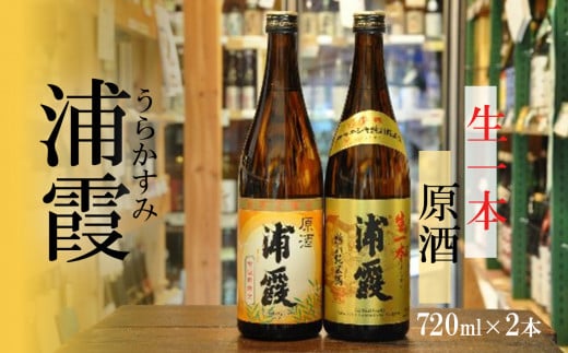 日本酒 飲み比べセット 浦霞 「 生一本 」「 原酒 」2本(720ml×2) セット 地酒 日本酒セット 飲み比べセット お酒 酒 sake 宮城県 塩竈市 相原酒店 4975522