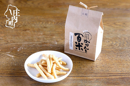 かりんと百米 1袋 白糖 かりんとう 庄内産米100％ 米菓 米油 おやつ お菓子
