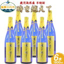 【ふるさと納税】【限定品】鹿児島県産 芋焼酎 1800ml×6本セット 時を越えて（25度）焼酎 鹿児島県 薩摩川内市 送料無料