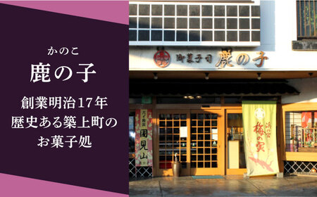 【老舗の菓子屋 鹿の子】和菓子 詰め合わせ「いろどり」4種 10個《築上町》【有限会社　御菓子司　鹿の子】 [ABAC002] 和菓子おすすめ 人気和菓子 こだわり和菓子 自宅用和菓子 和菓子お取り寄