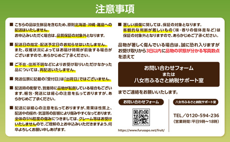 【2025年8～9月発送】九州・福岡フルーツ王国八女　産地直送！梨（豊水）約５ｋｇ｜＜配送不可：北海道・沖縄・離島＞ 072-004