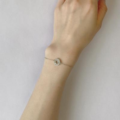 ふるさと納税 甲府市 PT900　ダイヤモンドサークルブレスレット　K05124-H |  | 03