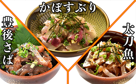 [11月発送開始]＜定期便・全3回＞大分郷土料理りゅうきゅう全9種を3回に分けてお届け！(3種×2食×3回) 刺身 冷凍 セット 海鮮 漬け 産地直送 大分県 真空パック 小分け 惣菜 人気 海鮮丼 