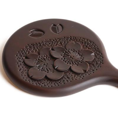 ふるさと納税 長野県 軽井沢彫　姫鏡　桜　長野県伝統工芸品 |  | 02