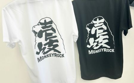 壱岐オリジナルモンキーロックTシャツ2枚セット≪壱岐市≫【下久土産物店】 常温配送 Tシャツ お土産 焼酎 壱岐島 離島[JBZ081]