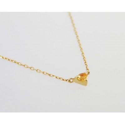 ふるさと納税 中央市 K18イエローゴールドシトリンネックレス |  | 01