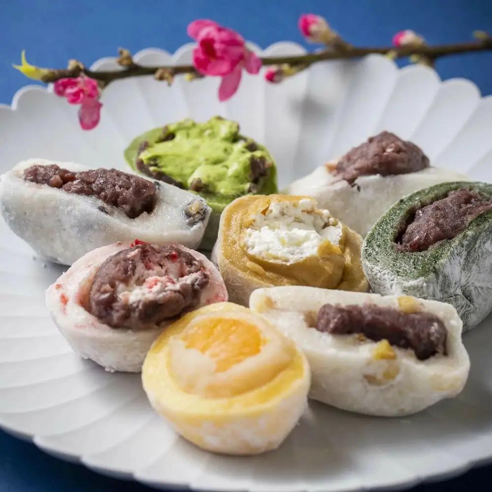 【定期便】一久大福堂 食べ比べ 大福セット 計128個 8種×各2個×8回配送 スイーツ 和菓子 北海道 だいふく