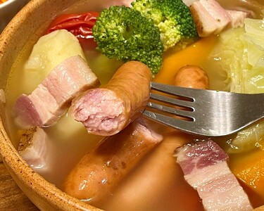 日光HIMITSU豚とイベリコ豚ベジョータを練り込み旨味を深めた【贅沢あらびきウインナー】｜日光ひみつ豚 豚肉 加工肉 銘柄豚 ソーセージ おかず オードブル [0331]