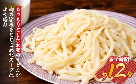 つけ汁うどん 2食×4パック 計8食 | うどん つけ汁 栃木県 茂木町