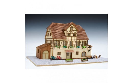 ウッディジョー　ヨーロッパの街並みシリーズ　ドイツ　木製模型キット