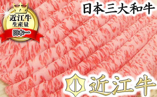 近江牛しゃぶしゃぶ用【450ｇ】【N005W】