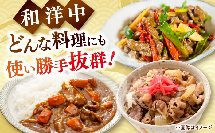 3回定期便 和牛 切り落とし 1kg (500g×2P) 国産