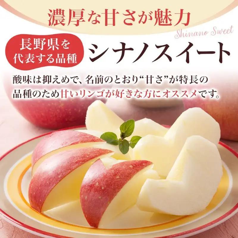 りんご シナノスイート 約10kg 24～40玉入 りんご