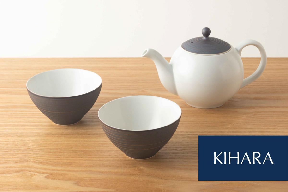 
            【におい移りなく快適♪】茶葉ポット ＆ せん茶ペア【KIHARA】有田焼 和食器 うつわ 器 食器 ティーカップ フリーカップ ポット 茶器 煎茶碗 緑茶 紅茶 日本茶 中国茶 ジャンピング 急須 ティーセット キハラ 45000円 A45-153
          
