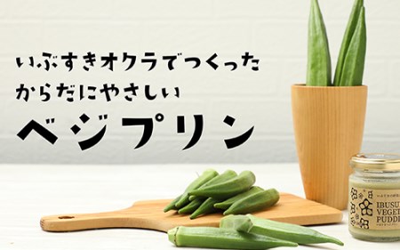 【指宿名産オクラのプリン】指宿ベジプリン6個・オクラみつ2個セット(イーストスクエア/010-302)スイーツ 健康 野菜スイーツ ヘルシー 卵不使用