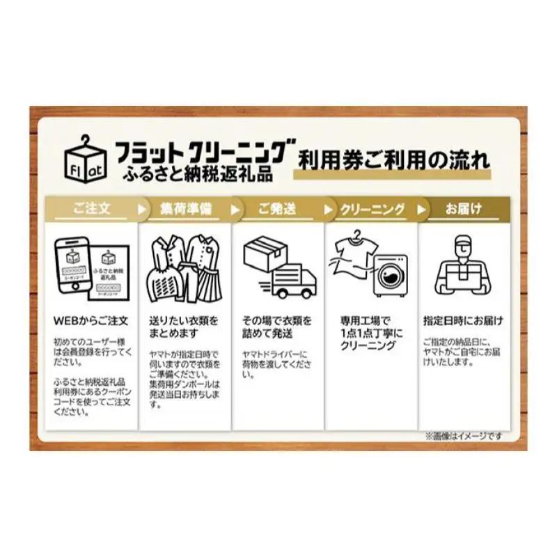 クリーニング フラットクリーニング スピード 10点 パック 宅配クリーニング 利用券 チケット 券 宅配 早い 衣類 洗濯 静岡 静岡県 裾野 裾野市