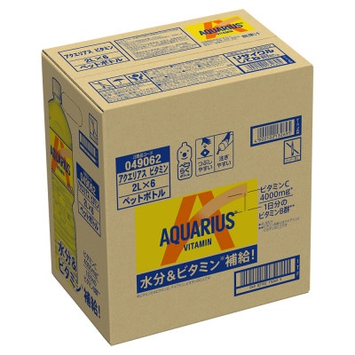 アクエリアス1日分のマルチビタミン2.0LPET×6本