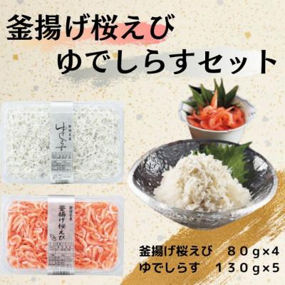 ふるさと納税 静岡市 静岡県産 釜揚げ桜えび&amp;ゆでしらすセット