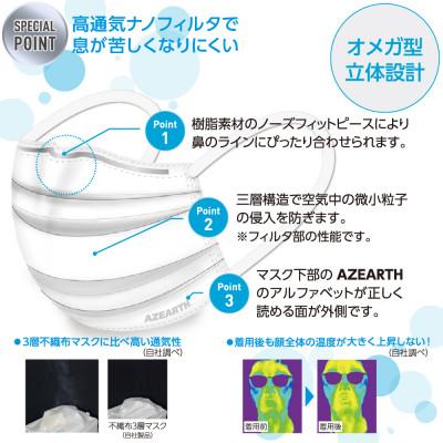 ふるさと納税 大仙市 【2025年4月下旬発送】ナノフィルタマスク [JIS T 9001] 150枚【秋田県大仙市】 |  | 01
