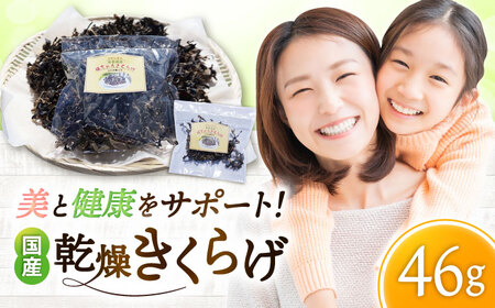 吉野ヶ里産 フルボ酸入り 福ちゃん 乾燥きくらげ 46g きくらげ キクラゲ[FDS002]