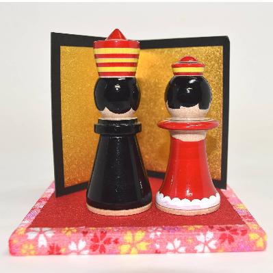 ふるさと納税 黒石市 「こけス」ドレスアップセット(キング・クイーン) |  | 03