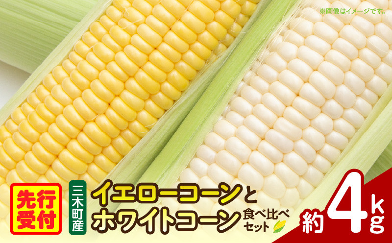 
            三木町産　ゴールドラッシュとホワイトコーンの食べ比べセット_mk006-041
          