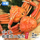 【ふるさと納税】【早期先行予約】【離島発送不可】訳あり ボイル松葉ガニ足欠 【2枚・計800g以上】 川口商店 松葉ガニ 松葉がに かに 蟹 カニ 鳥取県境港 鳥取県日野町