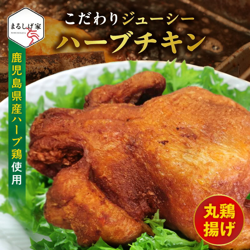 【ふるさと納税】こだわりジューシーハーブチキン 丸鶏【熊本県宇土市】