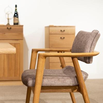 ふるさと納税 高山市 【飛騨の家具】　飛騨産業　立ち上がりたくない椅子新モデル　フルアーム(ホワイトオーク) TR3781 |  | 01