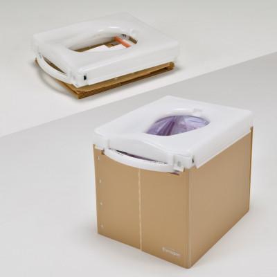 ふるさと納税 花巻市 「おうち避難トイレ」 ラップポン SH-1　ベージュ