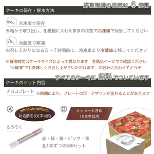 フルーツケーキ 4号 冷凍 プレート付き 洋菓子 焼菓子 デザート スイーツ チョコレート チョコ お菓子 おやつ 果物 フルーツ 苺 いちご キウイ オレンジ ブルーベリー パイナップル カスタード