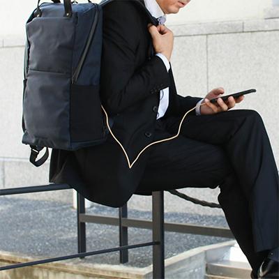 ふるさと納税 豊岡市 豊岡鞄　Urban Commuter BACK PACK 2 HA(ネイビー) |  | 03