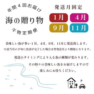 【定期便】海の贈り物 季節のソフト干物 盛り合わせ 4回発送 エンデバー ENDEAVOR 干物 ソフト干物