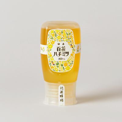 ふるさと納税 嘉麻市 辻養蜂場 百花蜜 300g×2本