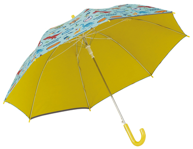 子供用 晴雨兼用 ジャンプ傘 55cm UBSR3 ディノサウルスジュラシック 日傘 541797 6-328