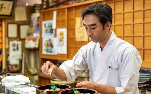 鮮度の良い食材を活かす職人の技