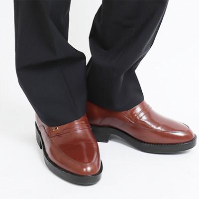 ふるさと納税 大和郡山市 カンガルー革ビジネスシューズ 7cmアップシークレットシューズ ブラウン 26cm No.234 |  | 02