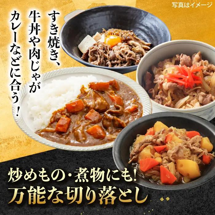 牛肉切り落とし 黒毛和牛 計1.2kg 牛肉切り落とし IAX003