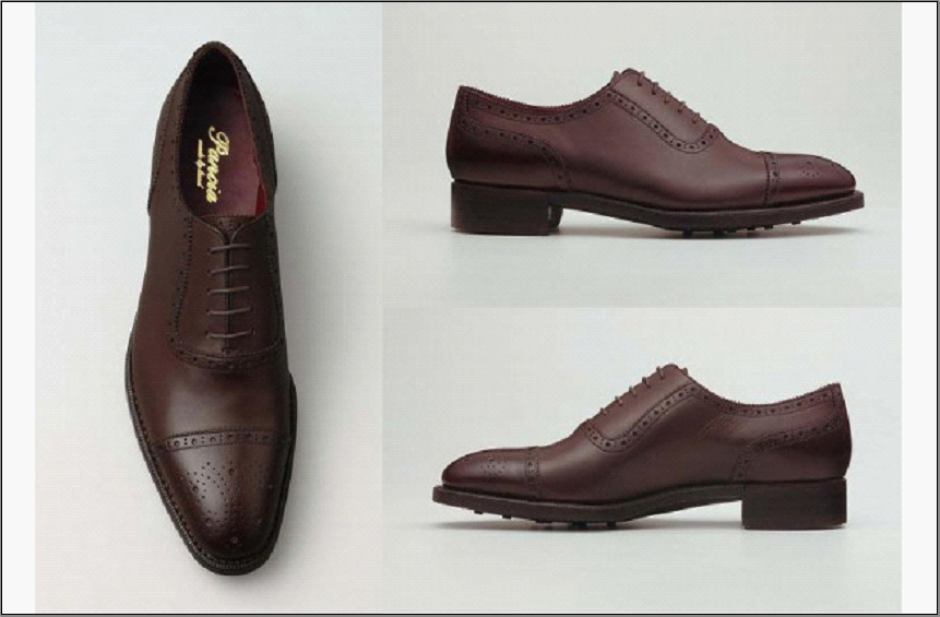 革靴 アデレイドセミブローグ（ハンドソーンウェルテッド製法／博多製造）サイズ：26.5cm